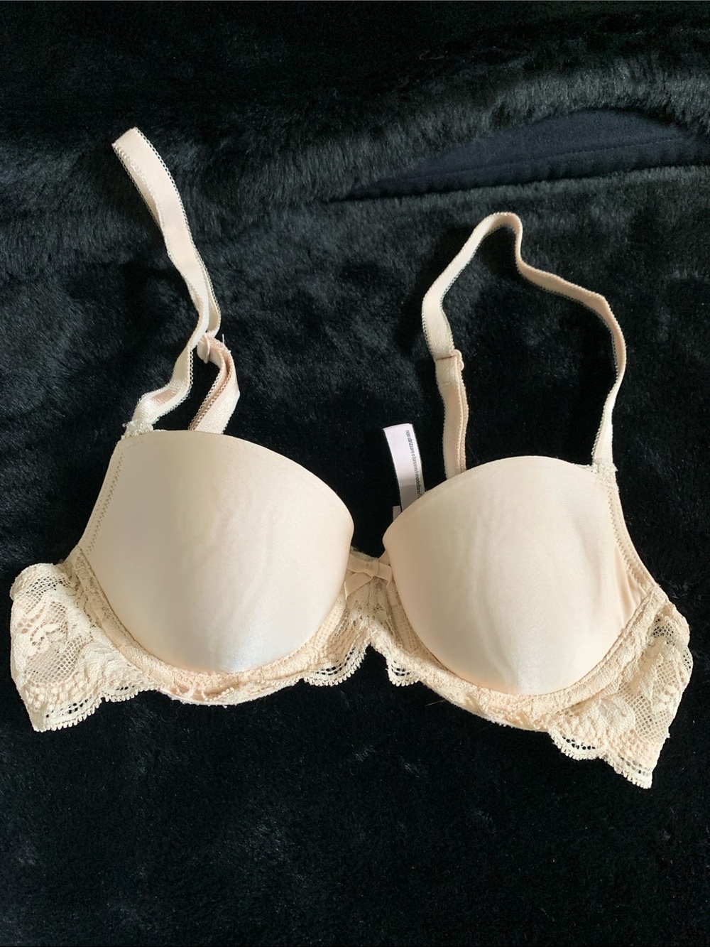Victoria's Secret dream angel Nude Lace-Trim light padded Bra